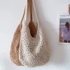 Elena Handbags Boho Crochet Shoulder Bag