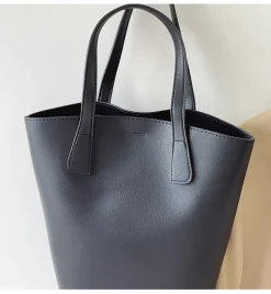 Elena Handbags Chic Leather Tote Bag