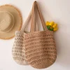 Elena Handbags Cotton Bucket Bag