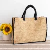 Elena Handbags Extra Large Soft Raffia Woven Summer Straw Tote