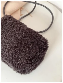 Elena Handbags Faux Furry Crossbody Bag