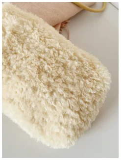 Elena Handbags Faux Furry Crossbody Bag