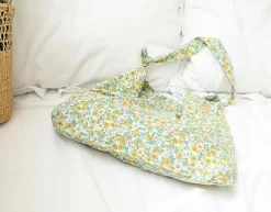Elena Handbags Floral Canvas Shoulder Bag