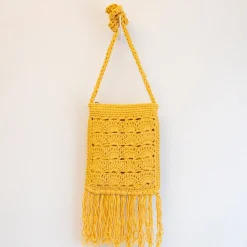 Elena Handbags Handmade Bohemian Tassel Beach Small Bag