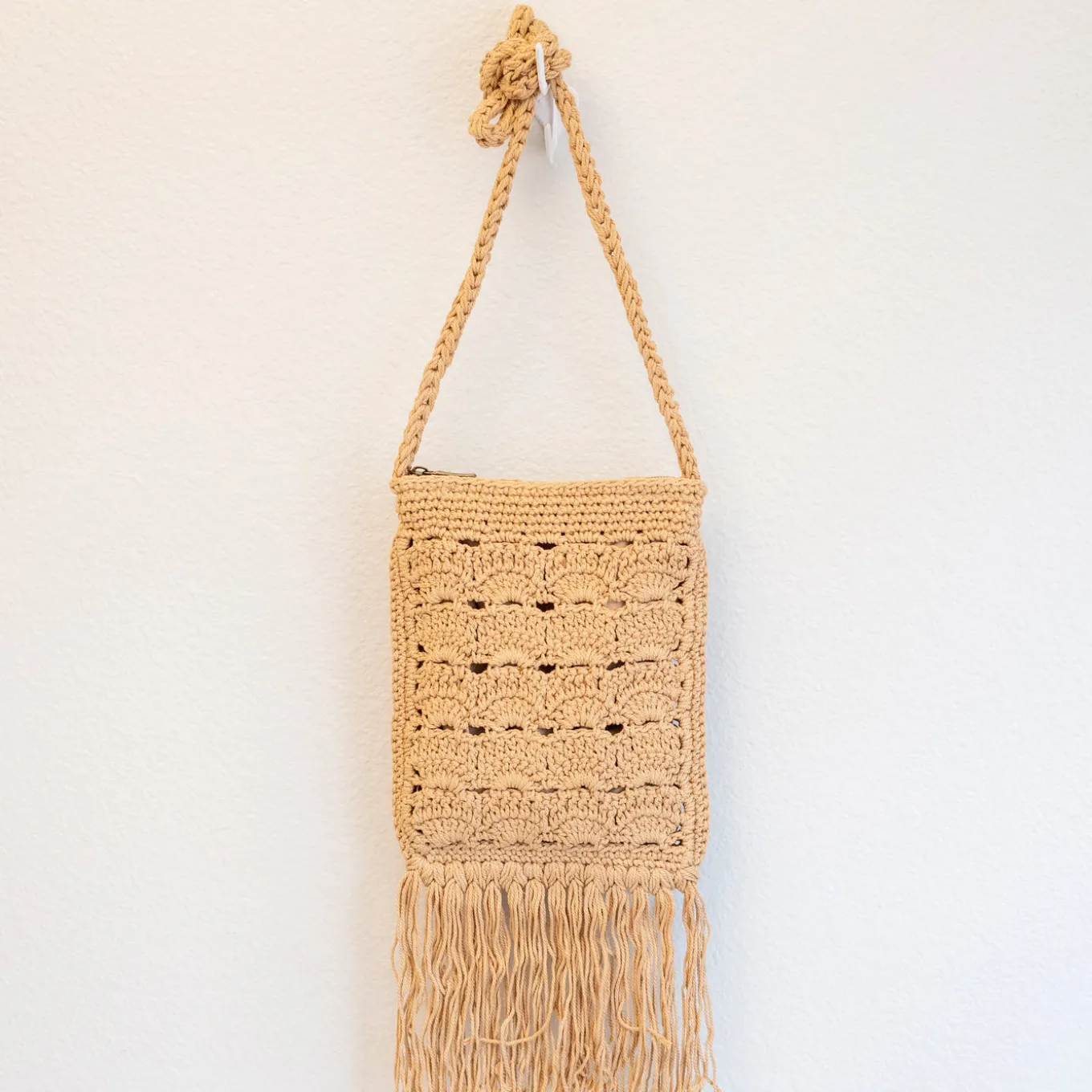Elena Handbags Handmade Bohemian Tassel Beach Small Bag