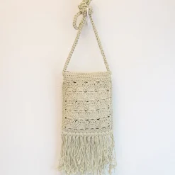 Elena Handbags Handmade Bohemian Tassel Beach Small Bag