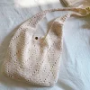 Elena Handbags Handmade Crochet Retro Style Tote Bag