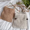 Elena Handbags Handmade Crochet Crossbody Purse