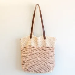 Elena Handbags Handmade Crochet Shoulder Bag