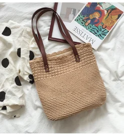 Elena Handbags Handmade Crochet Shoulder Bag
