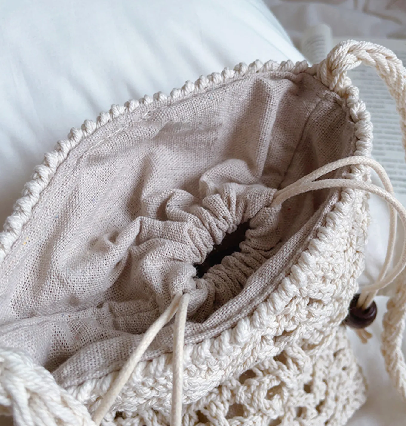 Elena Handbags Handmade Crochet Crossbody Purse