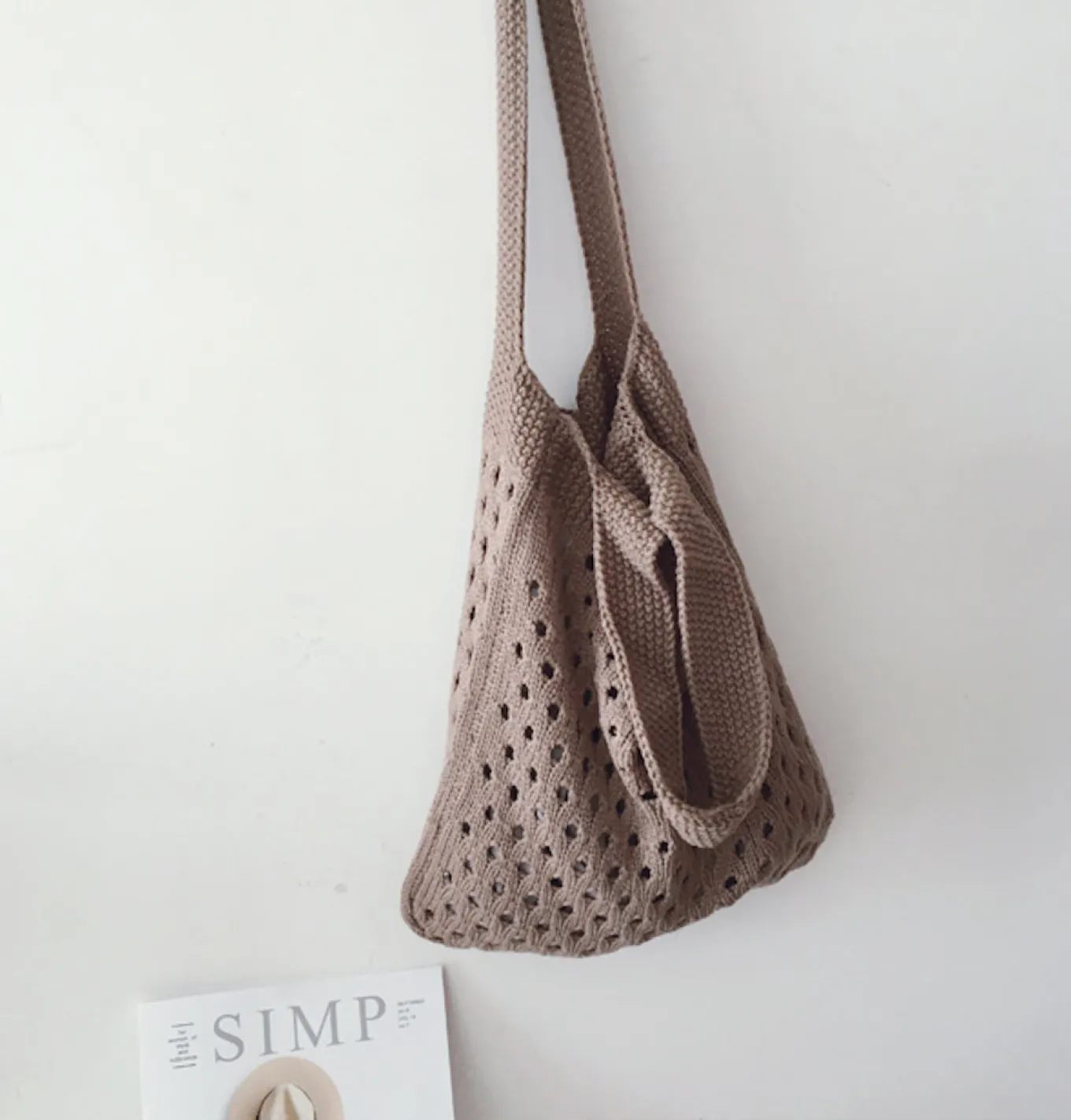Elena Handbags Handmade Minimalist Shoulder Bag