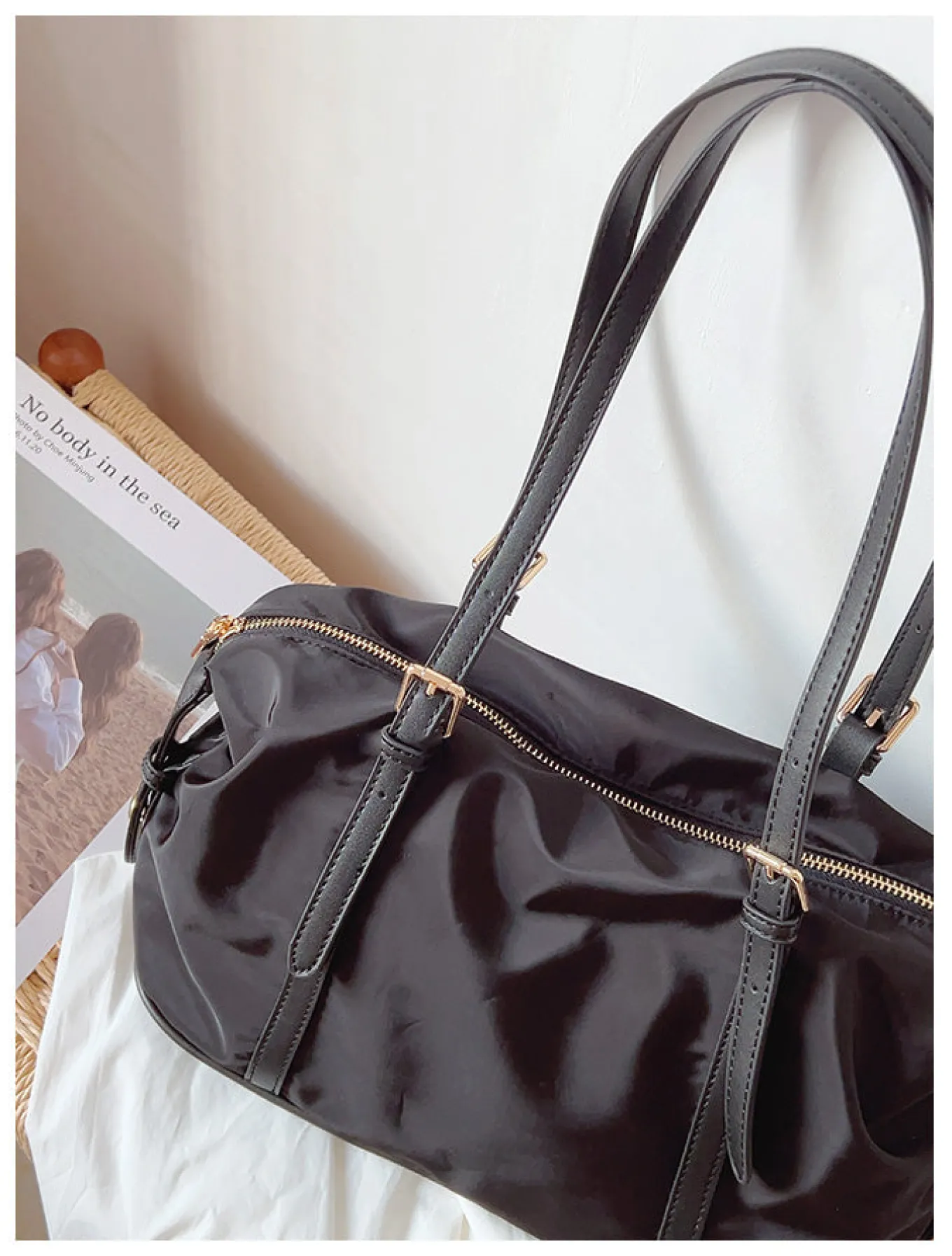 Elena Handbags Large Canvas Tote Work Bag