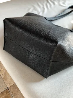 Elena Handbags Large Carryall Tote In Soft Pebbled Leather
