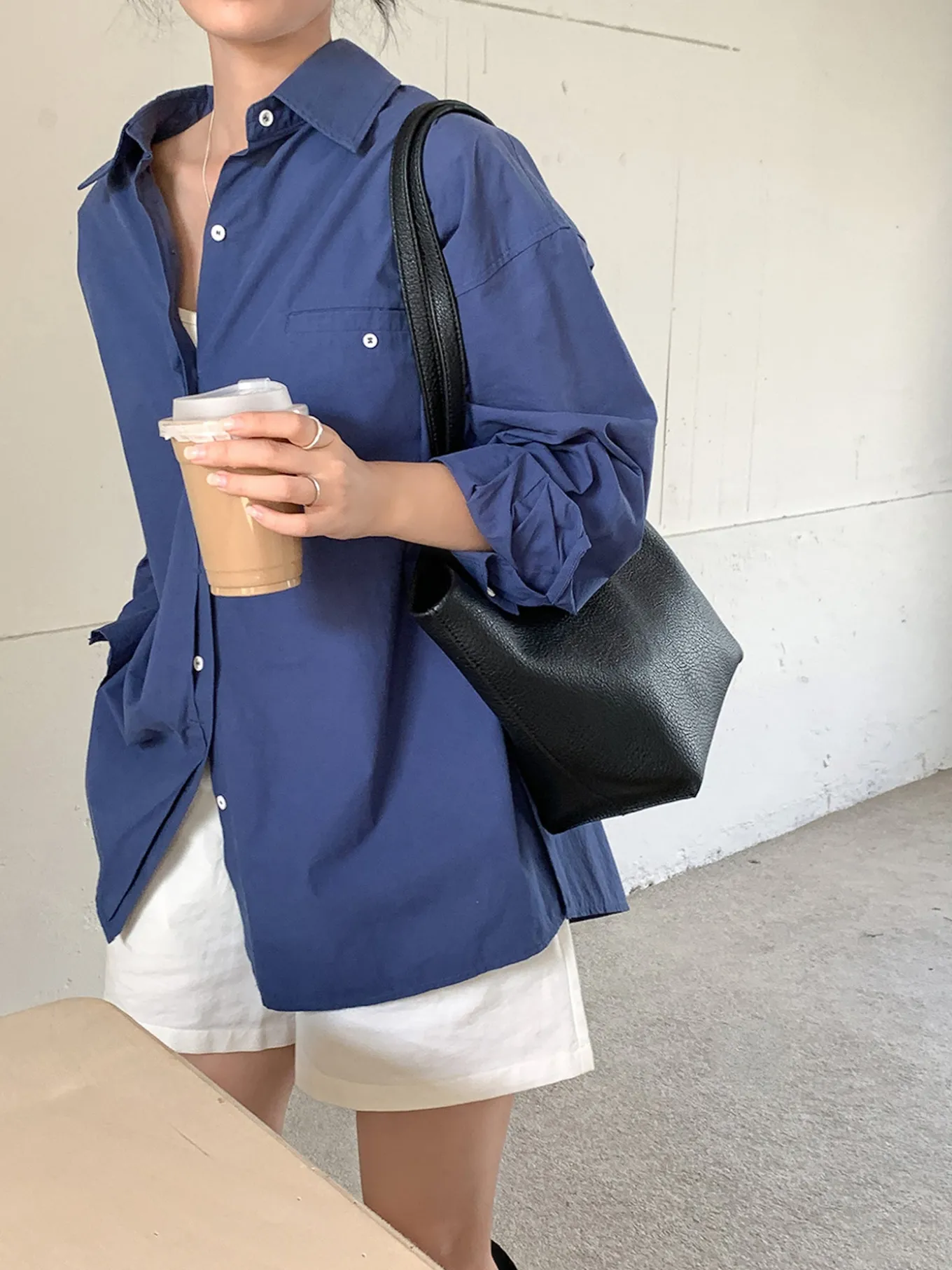 Elena Handbags Large Carryall Tote In Soft Pebbled Leather