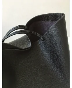 Elena Handbags Large Carryall Tote In Soft Pebbled Leather