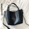 Elena Handbags Leather Bucket Bag