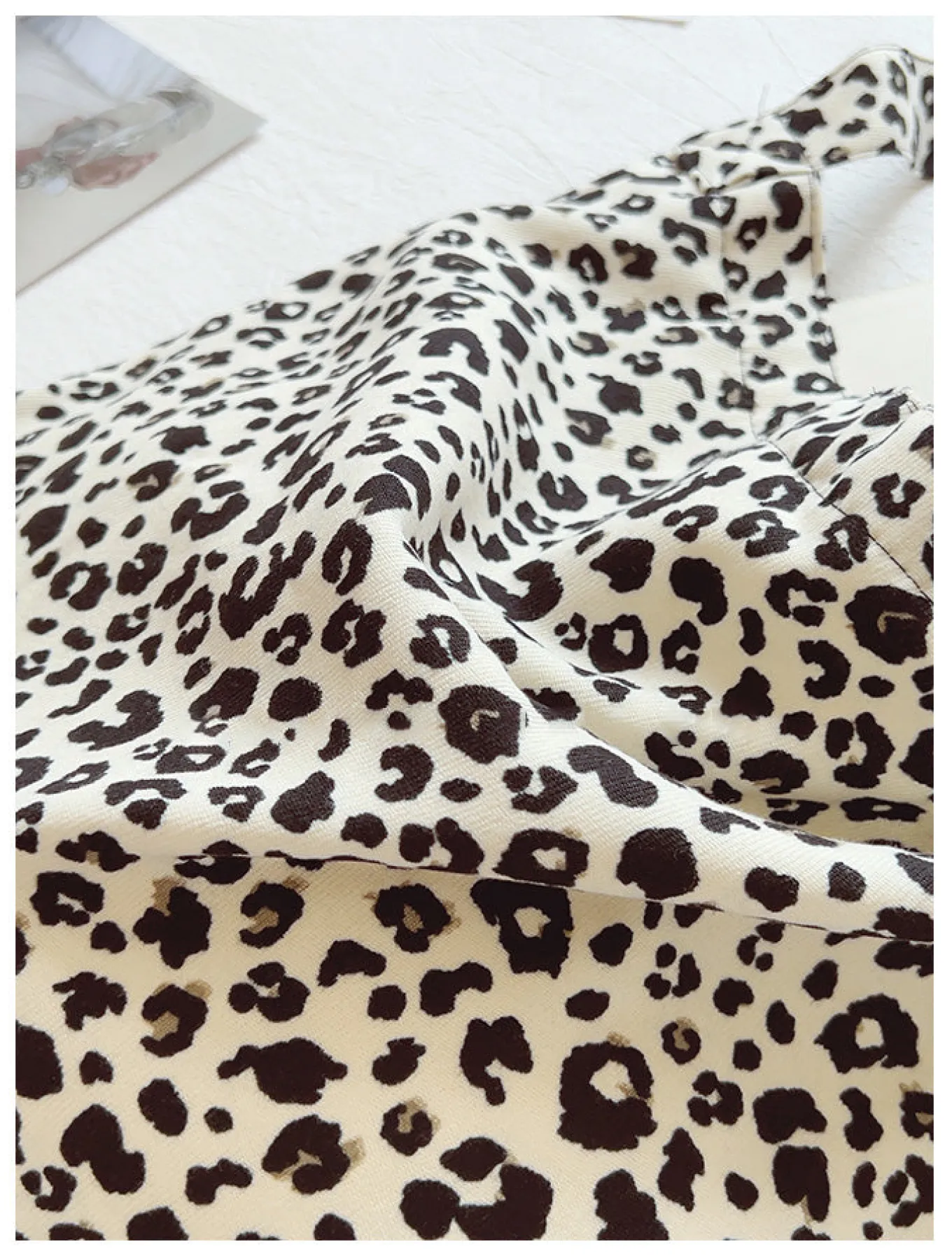 Elena Handbags Leopard Print Canvas Fashion Shoulder Bag