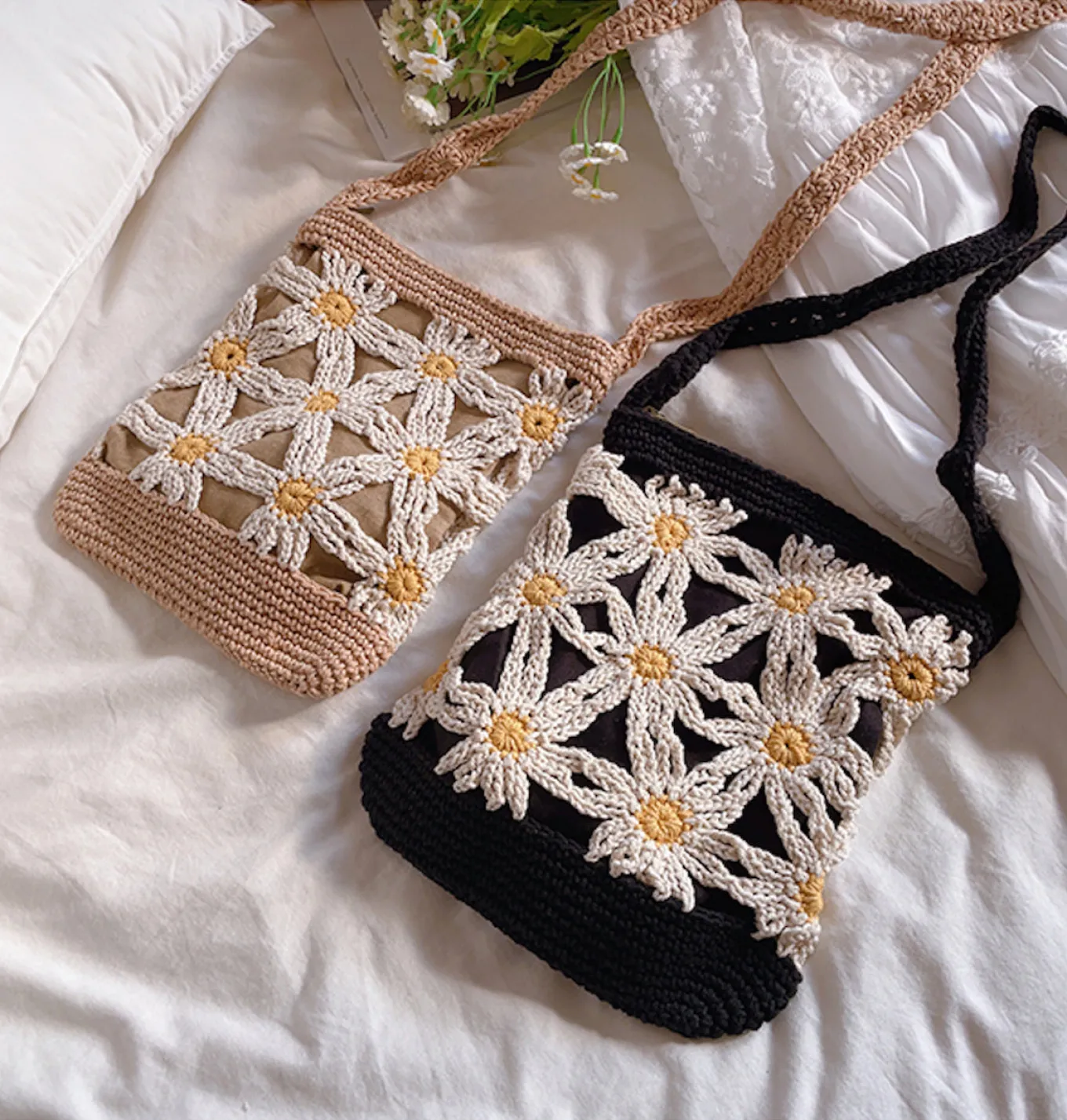 Elena Handbags Mini Daisy Purse