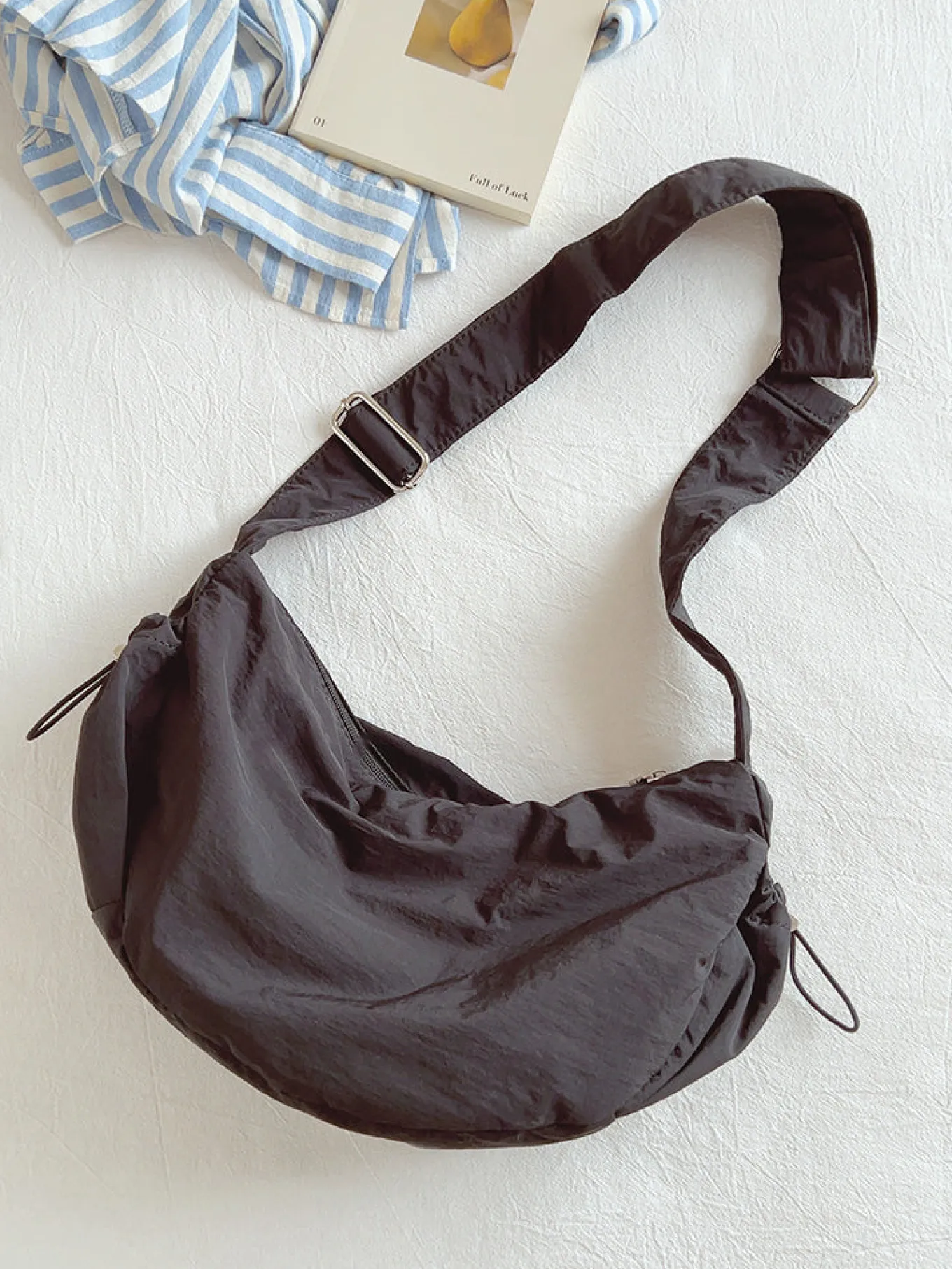 Elena Handbags Nylon Fashion Shoulder Bag