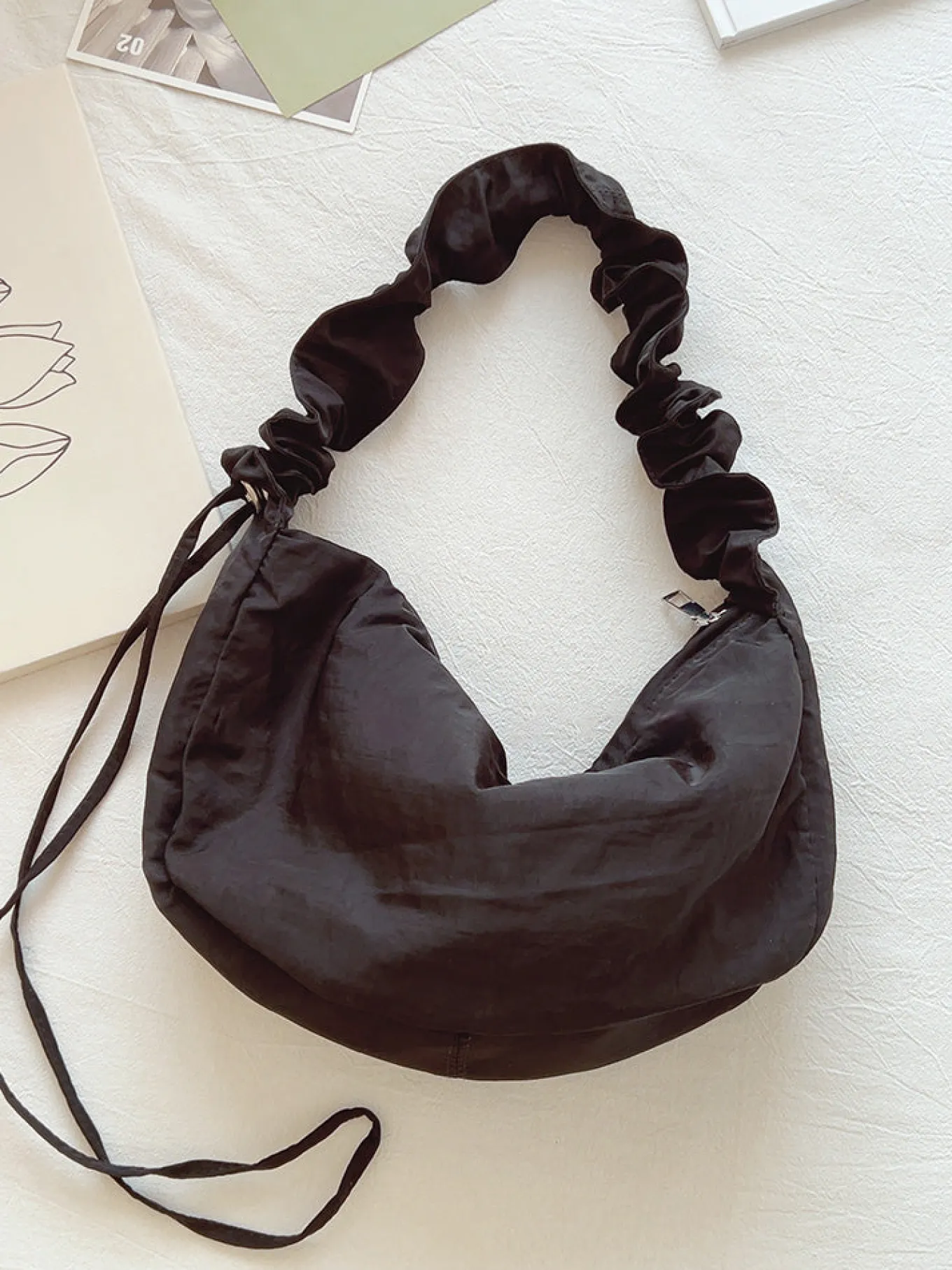 Elena Handbags Nylon Fashion Shoulder Bag