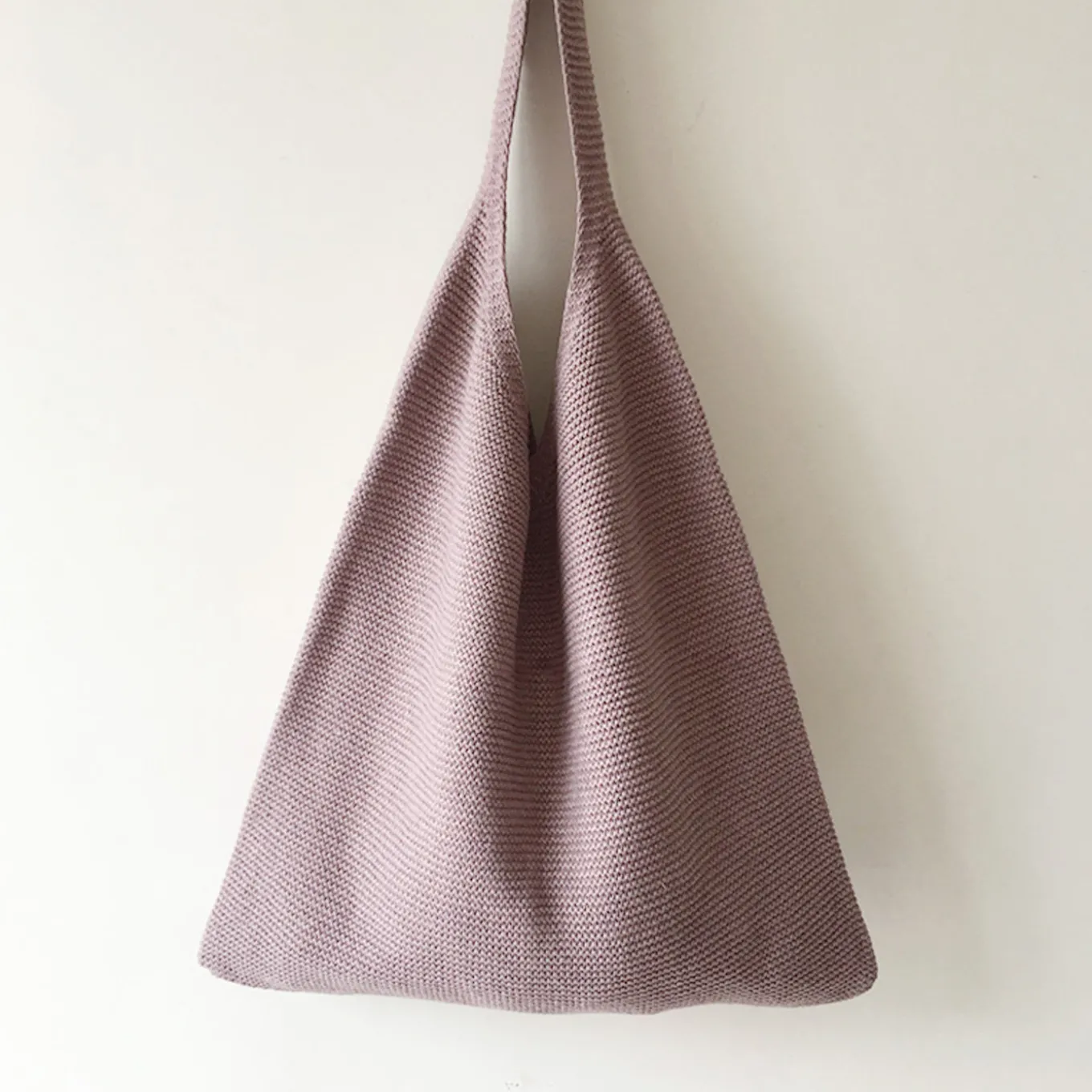 Elena Handbags Retro Cotton Knitted Shoulder Bag