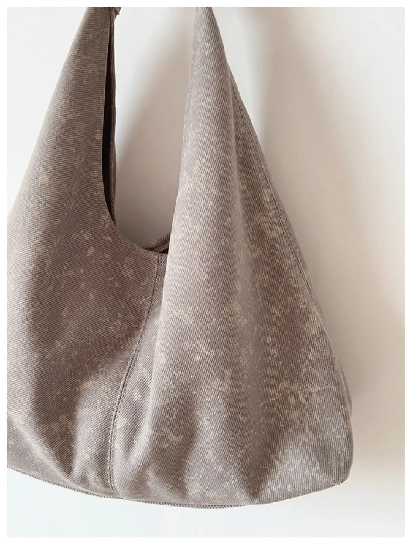 Elena Handbags Retro Cotton Shoulder Bag