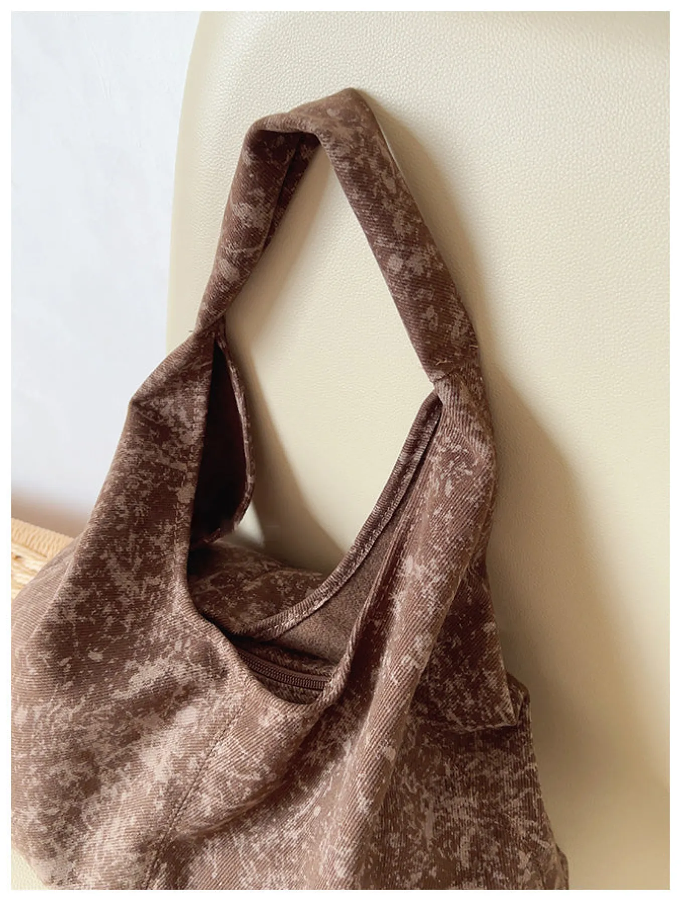Elena Handbags Retro Cotton Shoulder Bag