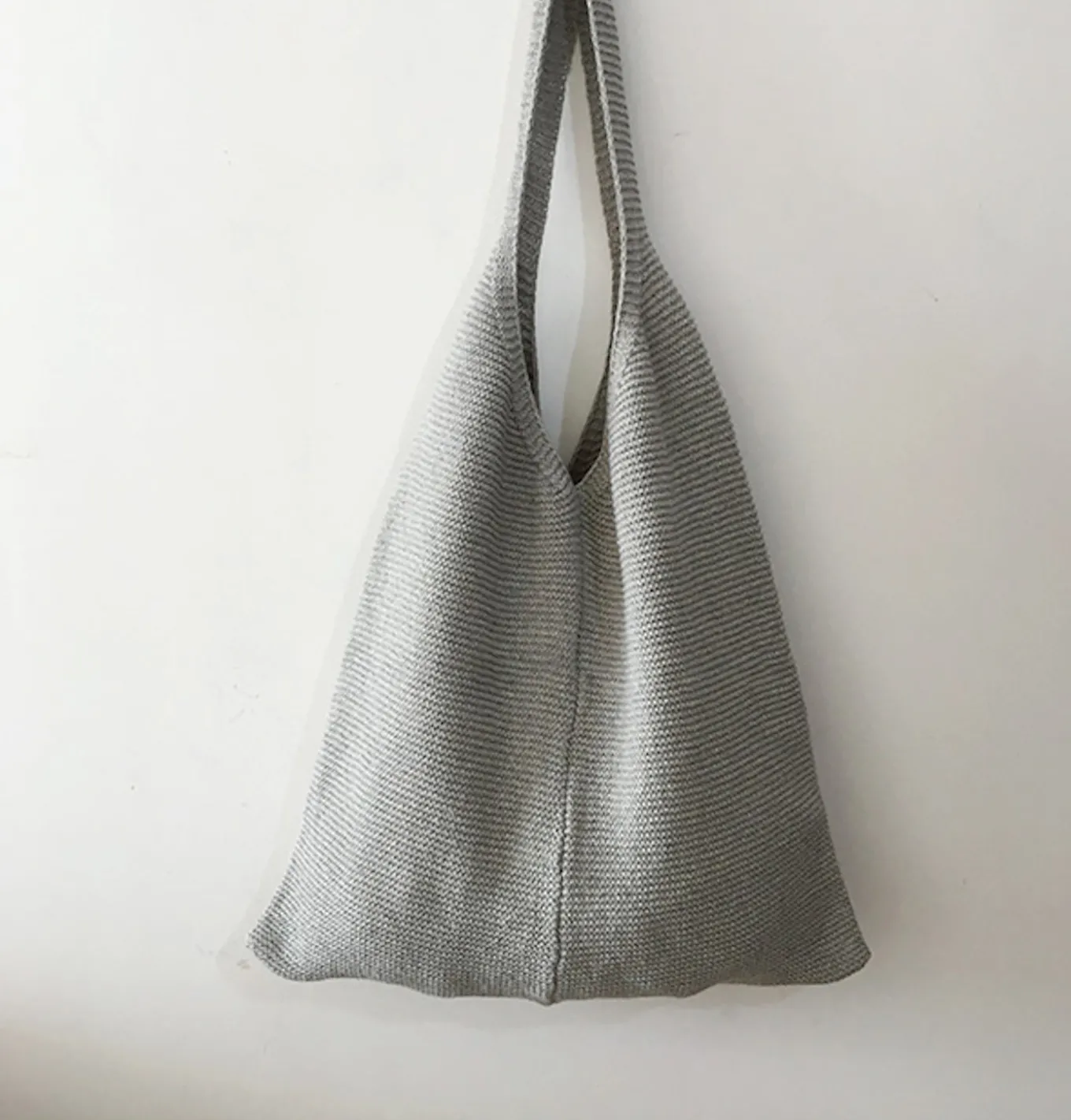 Elena Handbags Retro Cotton Knitted Shoulder Bag