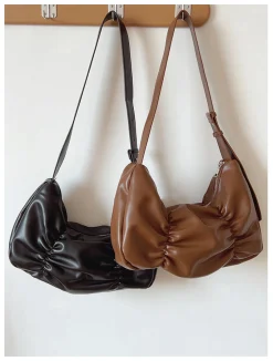 Elena Handbags Retro Hobo Shoulder Bag Everyday Work Bag