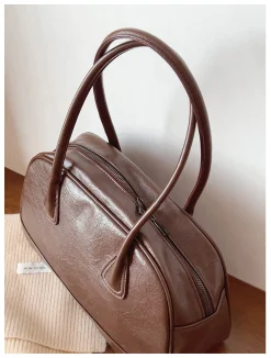 Elena Handbags Retro Hobo Shoulder Bag Everyday Work Bag
