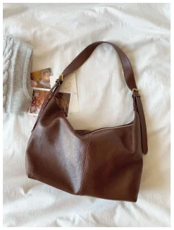 Elena Handbags Retro Hobo Shoulder Bag Everyday Work Bag
