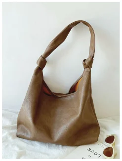 Elena Handbags Retro Hobo Shoulder Bag Everyday Work Bag