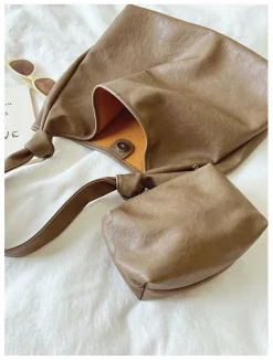Elena Handbags Retro Hobo Shoulder Bag Everyday Work Bag