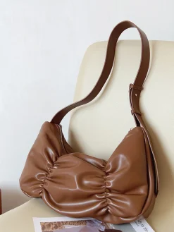 Elena Handbags Retro Hobo Shoulder Bag Everyday Work Bag