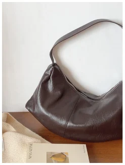 Elena Handbags Retro Hobo Shoulder Bag Everyday Work Bag