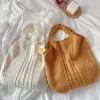 Elena Handbags Retro Knit Tote Bag