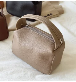 Elena Handbags Retro Leather Camera Shoulder Bag