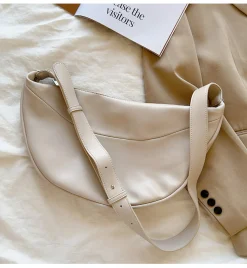 Elena Handbags Retro Leather Hobo Sling Bag
