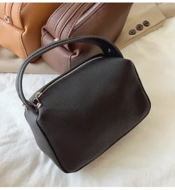 Elena Handbags Retro Leather Camera Shoulder Bag