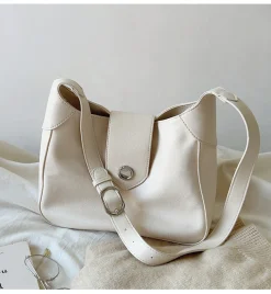 Elena Handbags Retro Leather Messenger Tote Bag