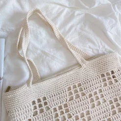 Elena Handbags Retro Patterned Tote Bag