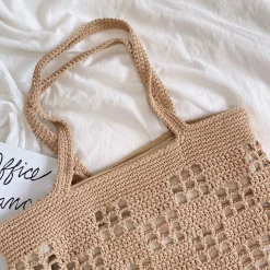 Elena Handbags Retro Patterned Tote Bag
