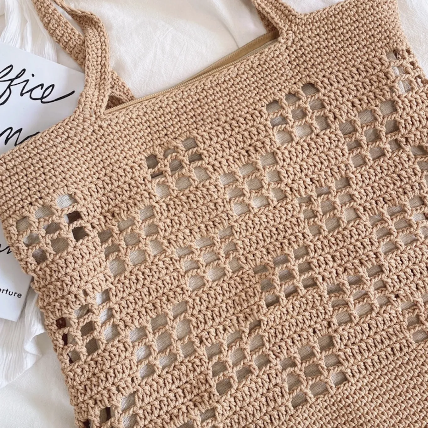 Elena Handbags Retro Patterned Tote Bag