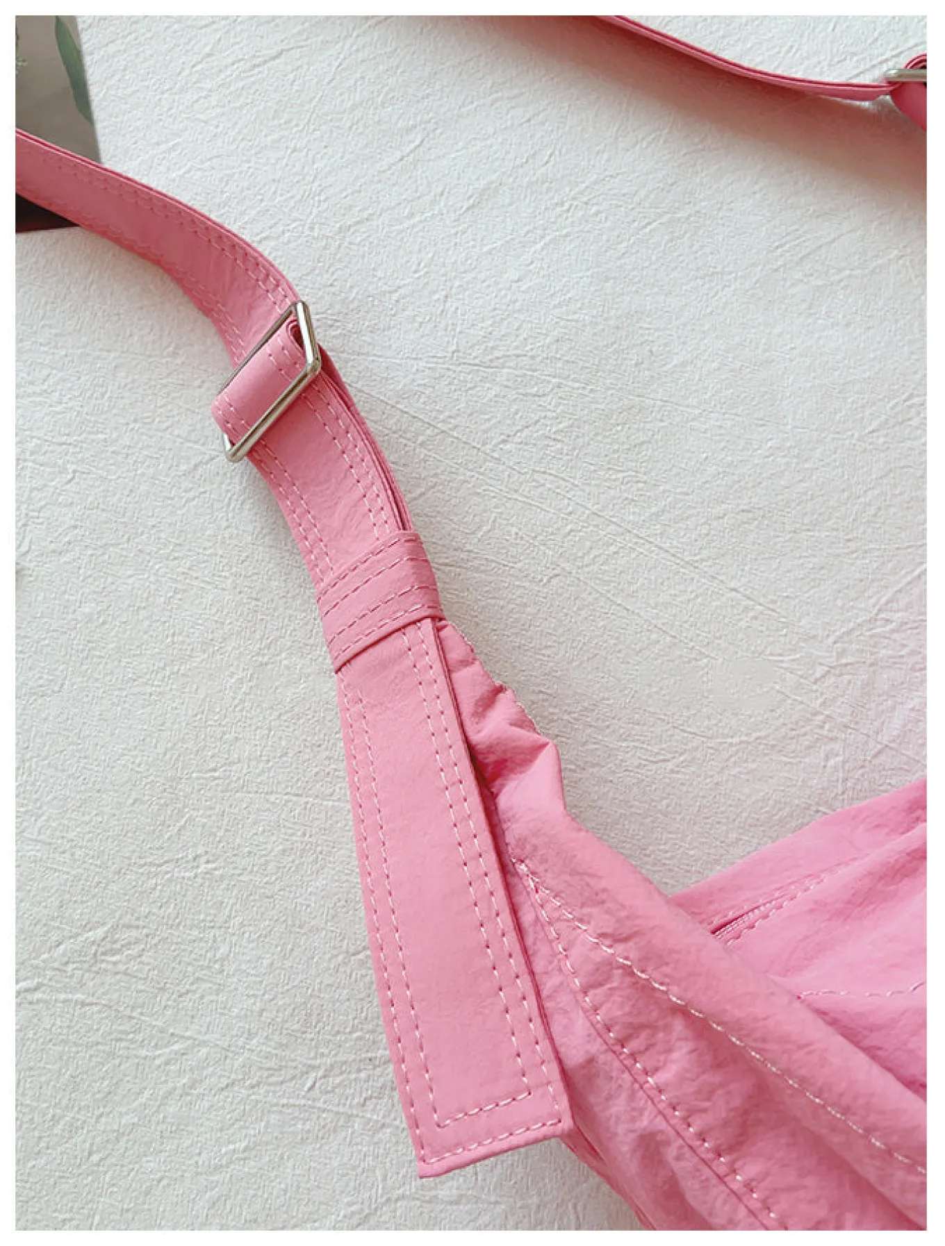 Elena Handbags Round Nylon Fashion Shoulder Bag