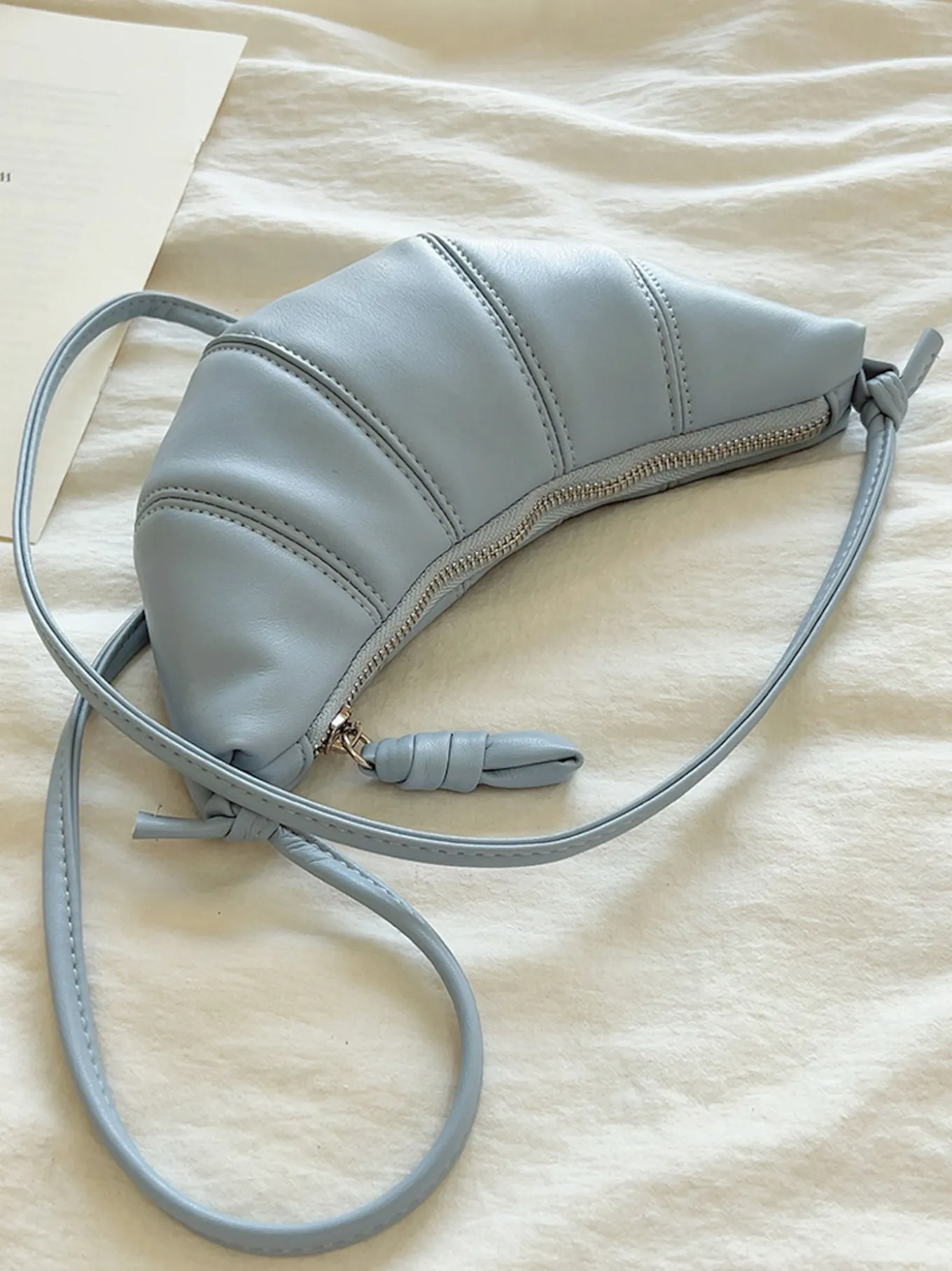 Elena Handbags Small Croissant Bag