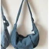 Elena Handbags Small Dumpling Denim Crossbody Bag