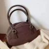 Elena Handbags Small Modern Saddle Bag