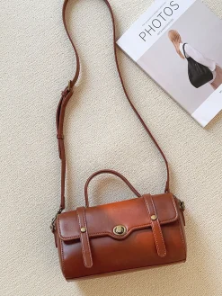 Elena Handbags Small Modern Crossbody Messenger Bag