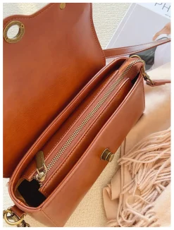 Elena Handbags Small Modern Crossbody Messenger Bag